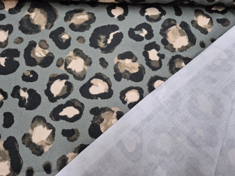 Canvas Baumwolle Leopard "Hakon"